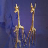 Lot of 3 bronze antelopes