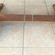 Art Deco table in walnut veneer