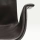 Fauteuil en cuir fk 6725, knoll, fabricius & kastholmon, 1960s