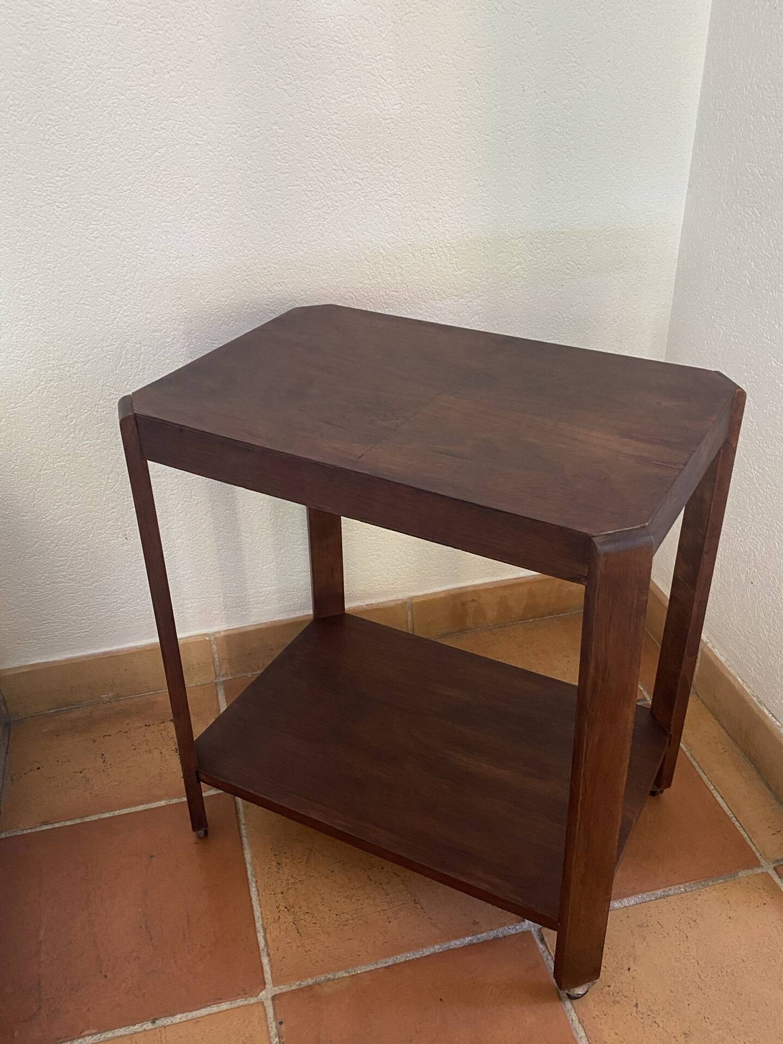 Wooden dessert table