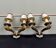 Jules Leleu Pair Of Bronze Sconces With Stamped Double Patina