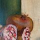 Oil on canvas "still life" 1973