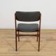 Chaises de salle à manger modèle 49 en palissandre par Erik Buch pour Oddense Maskinsnedkeri / OD Møbler, années 1960.