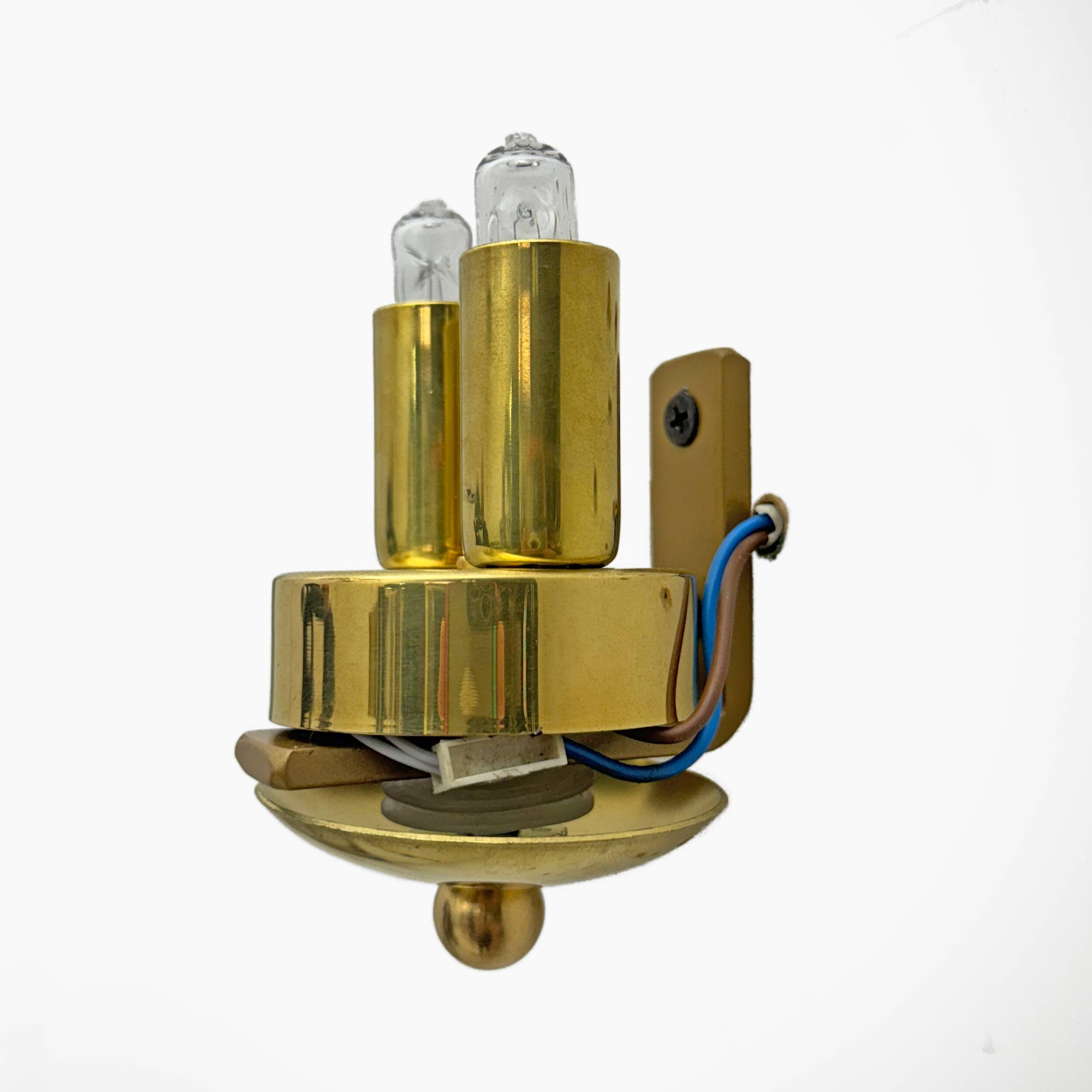 Pair of Mid-Century Modern Style Murano Glass Shell Sconces