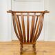 Sewing rack, old basket for balls of wool