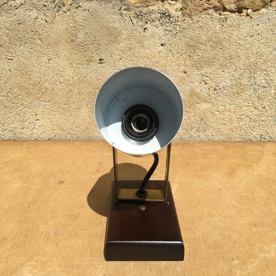 Spot wood and gold metal "resistex"