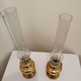 1 PAIR OF COPPER OIL LAMP