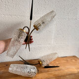 Pair of double rockabilly sconces