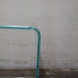 Table d'appoint vintage en verre