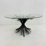 Wheat sheaf coffee table , 1970s