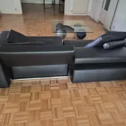 B&B Italia - Andy '13 - Paolo Piva - Sofa design in black natural leather