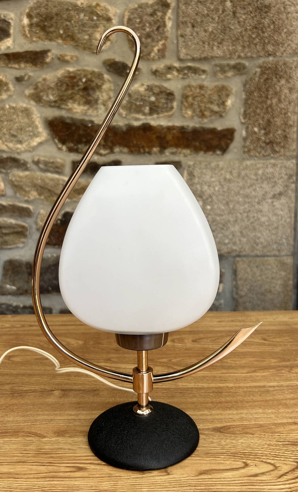 Table lamp maison arlus, paris, vintage, 50s