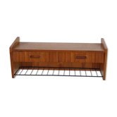 Etagère scandinave en teck 1960