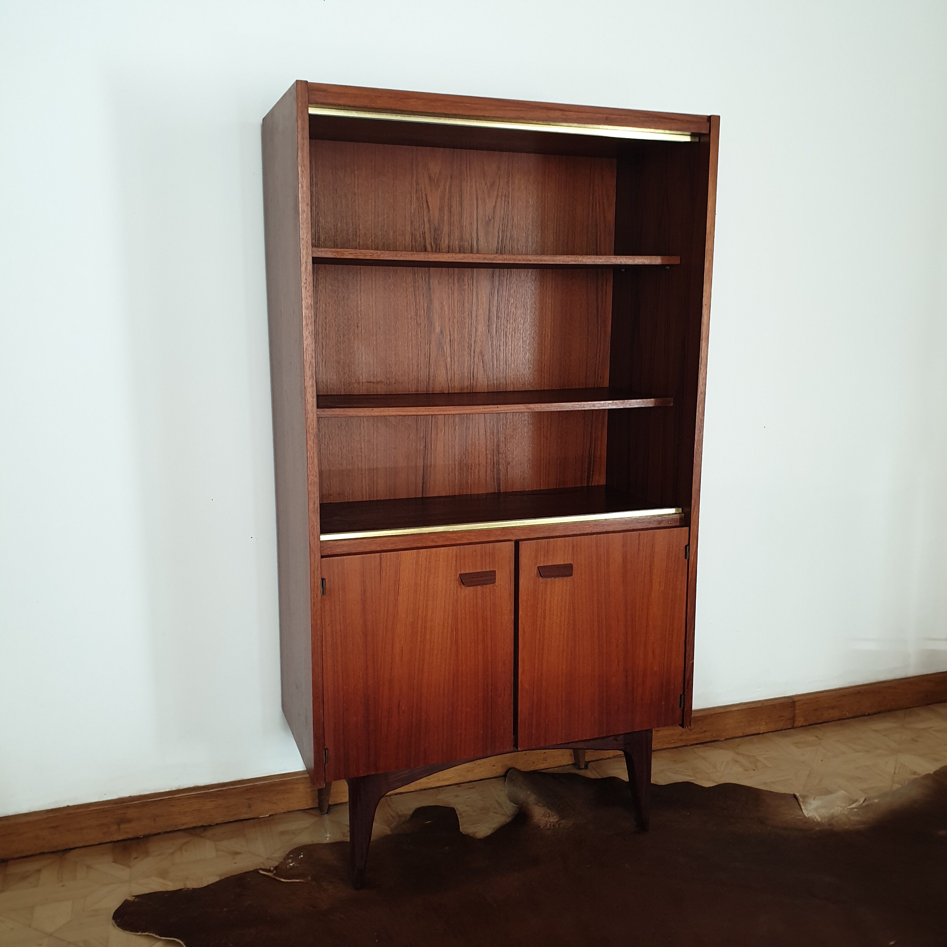 Vintage furniture library 60s teak