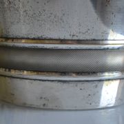 Silver-plated ice or champagne bucket with goldsmith's hallmark