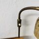 Vintage Scandinavian bed and lamp signed NK 1959