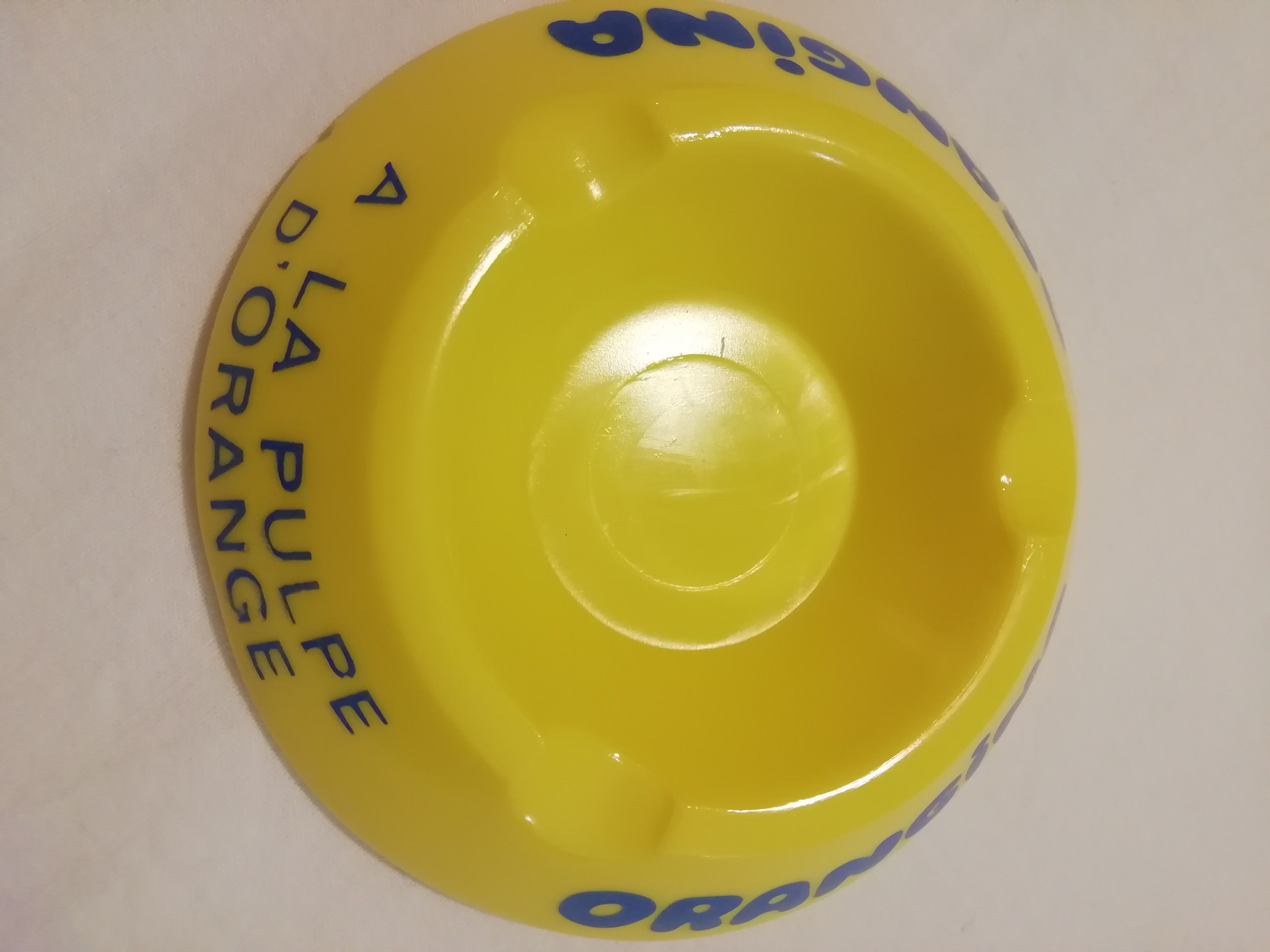 Orangina ashtray