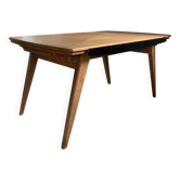 Vintage rectangular oak table