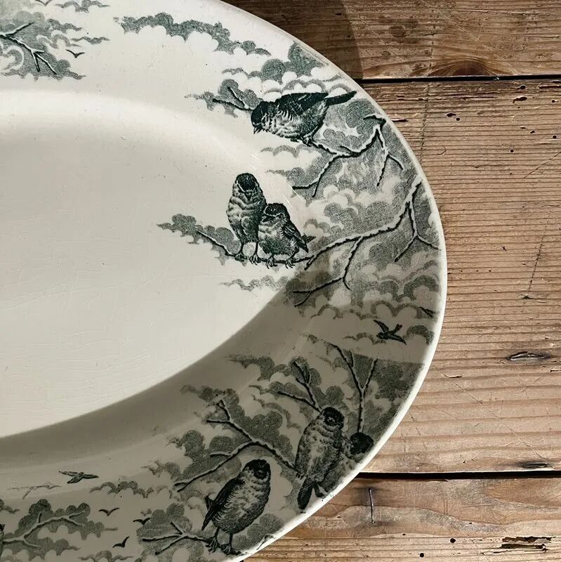 Ceramic service from Sarreguemines