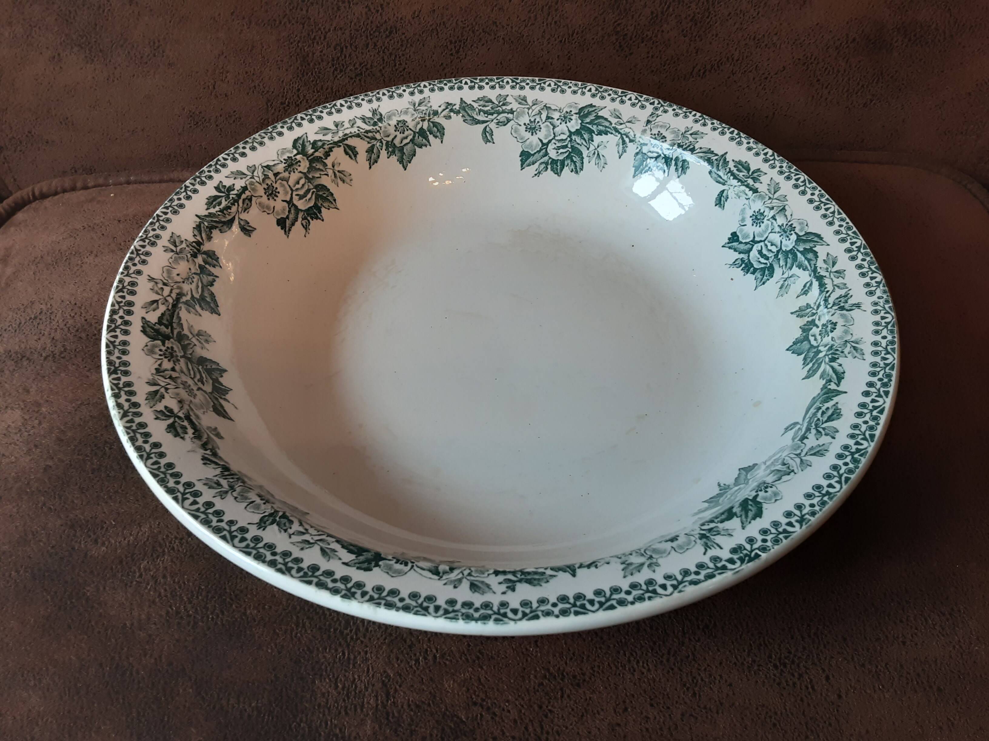 Debray earthenware salad bowl, Guadeloupe model