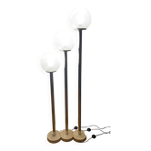 Lampadaire boule 3 pièces ère spatiale