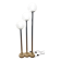 3-piece ball floor lamp spatiale era