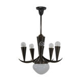 Cubistic Chandelier by IAS, 1910s