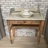 Antique marble toilet table