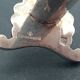 Silver-plated shell knife rests. Ravinet Denfert.