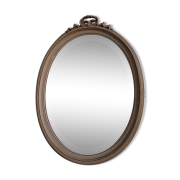 Mirror lacquered style Louis XVI 1900 60x40cm