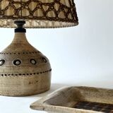 Ceramic table lamp by Georges Pelletier, 1970