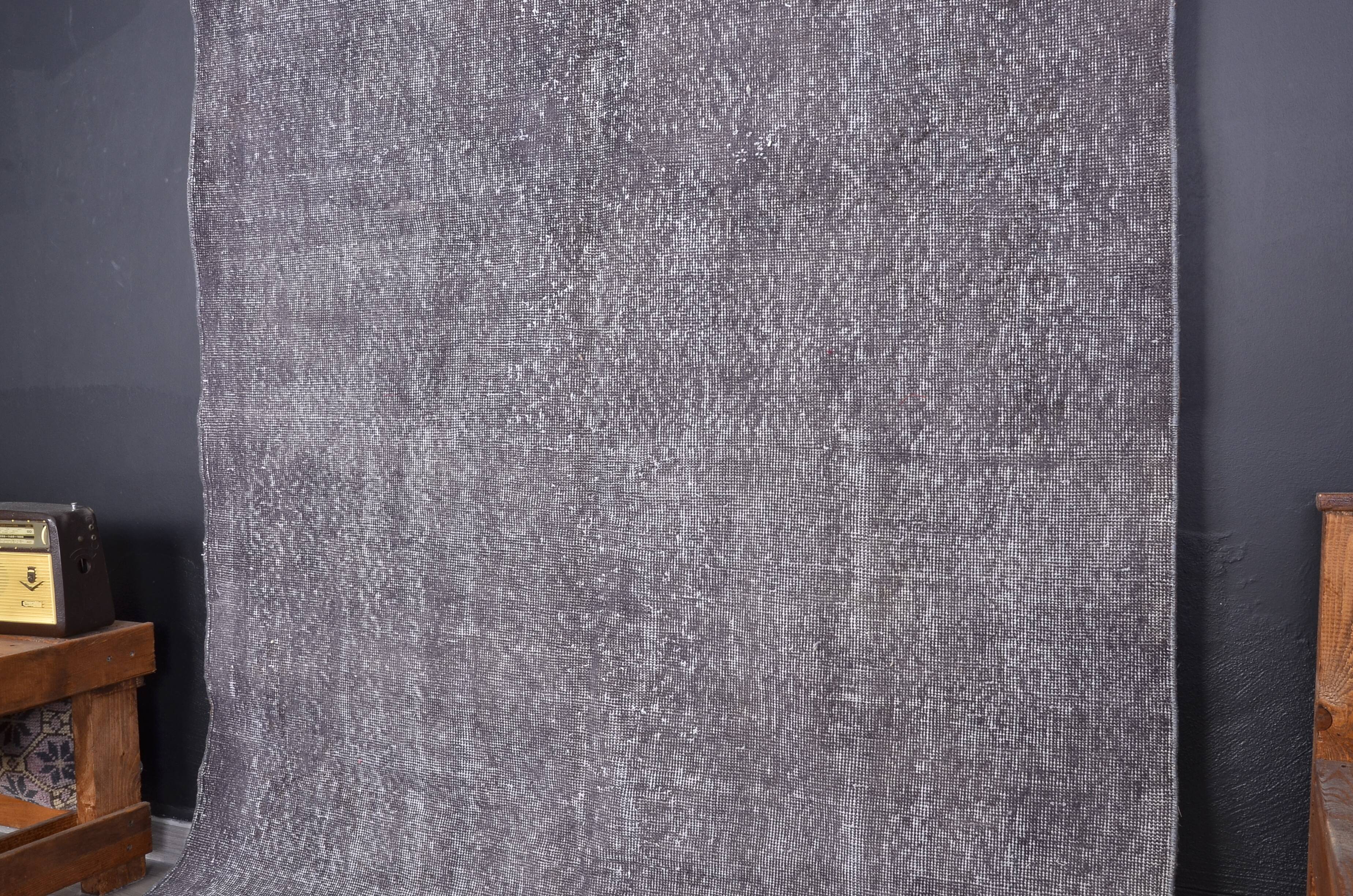Grey Oushak Turkish Rug sku 2160