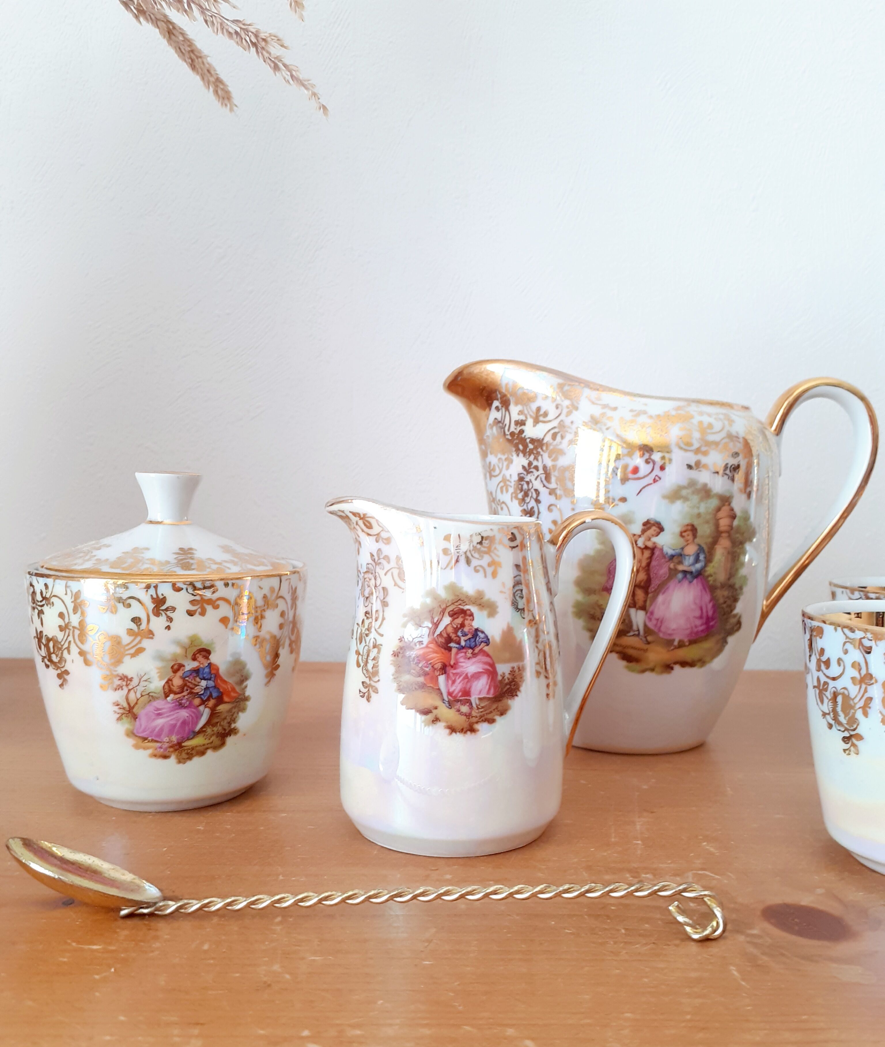 Porcelain coffee service