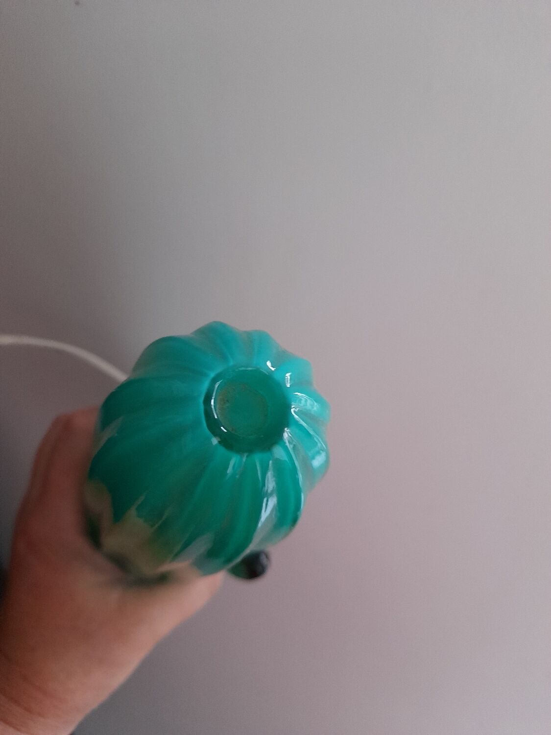 Ikea Mojna glass cactus lamp