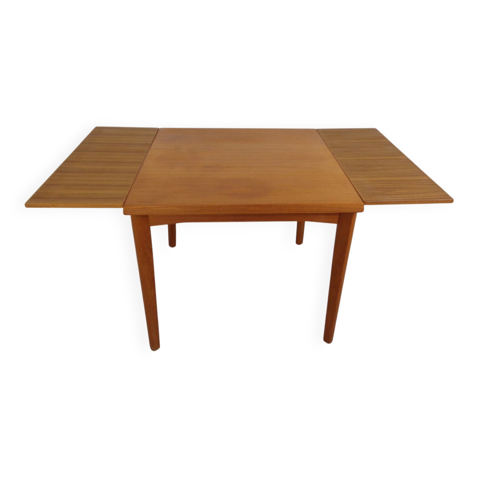 Extendable Teak Dining Table, Denmark, 1960s