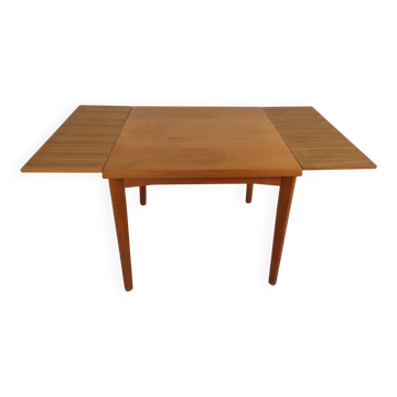 Extendable Teak Dining Table, Denmark, 1960s
