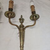 Paire d appliques Louis XVI en bronze