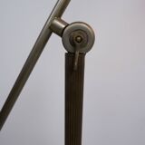 Floor lamp with enamel shade, 1950s