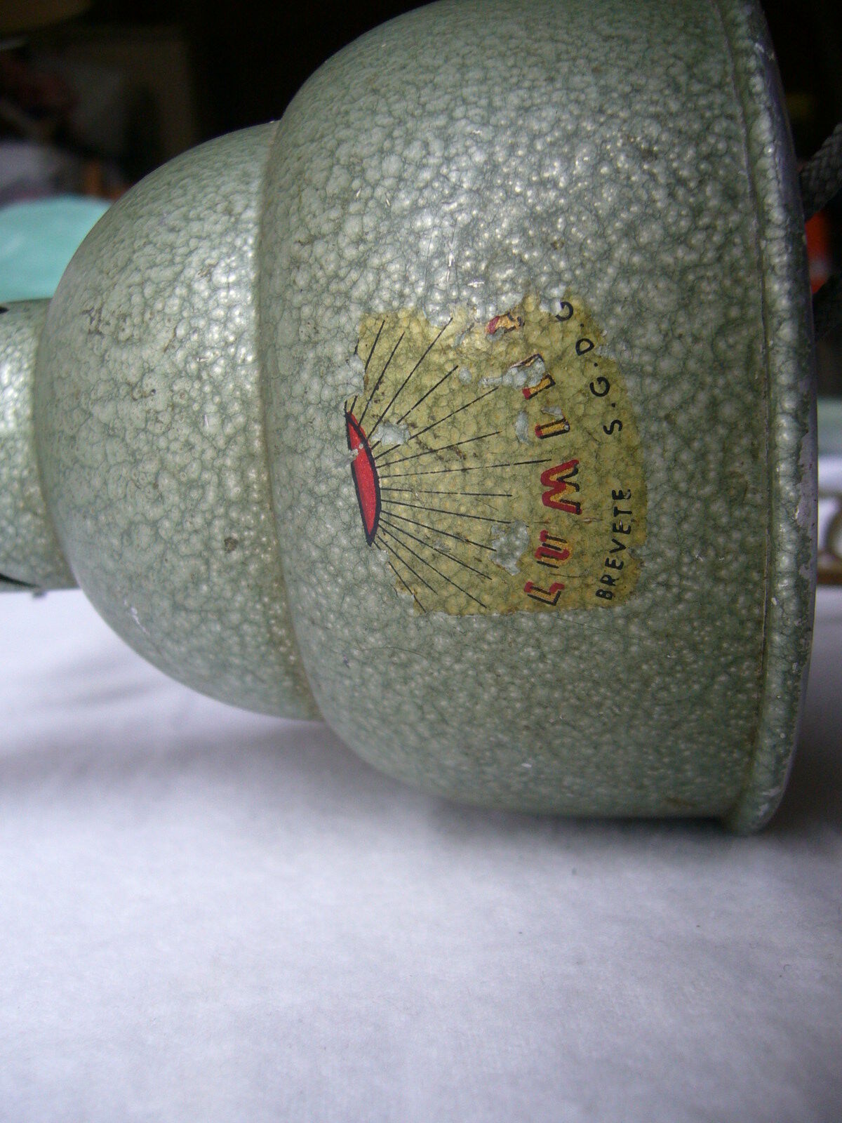 Lumina two armed workshop lamp