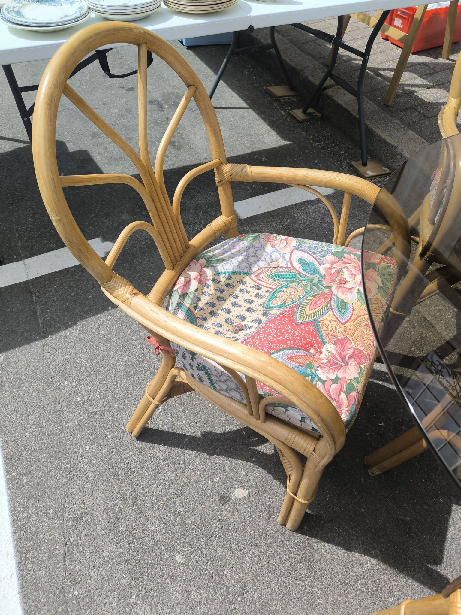 Rattan lounge set
