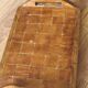 60s wooden mosaic top