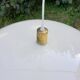 Scandinavian lacquered sheet metal suspension from the 70s