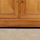 Small two-body library buffet in solid cherry wood – 1900