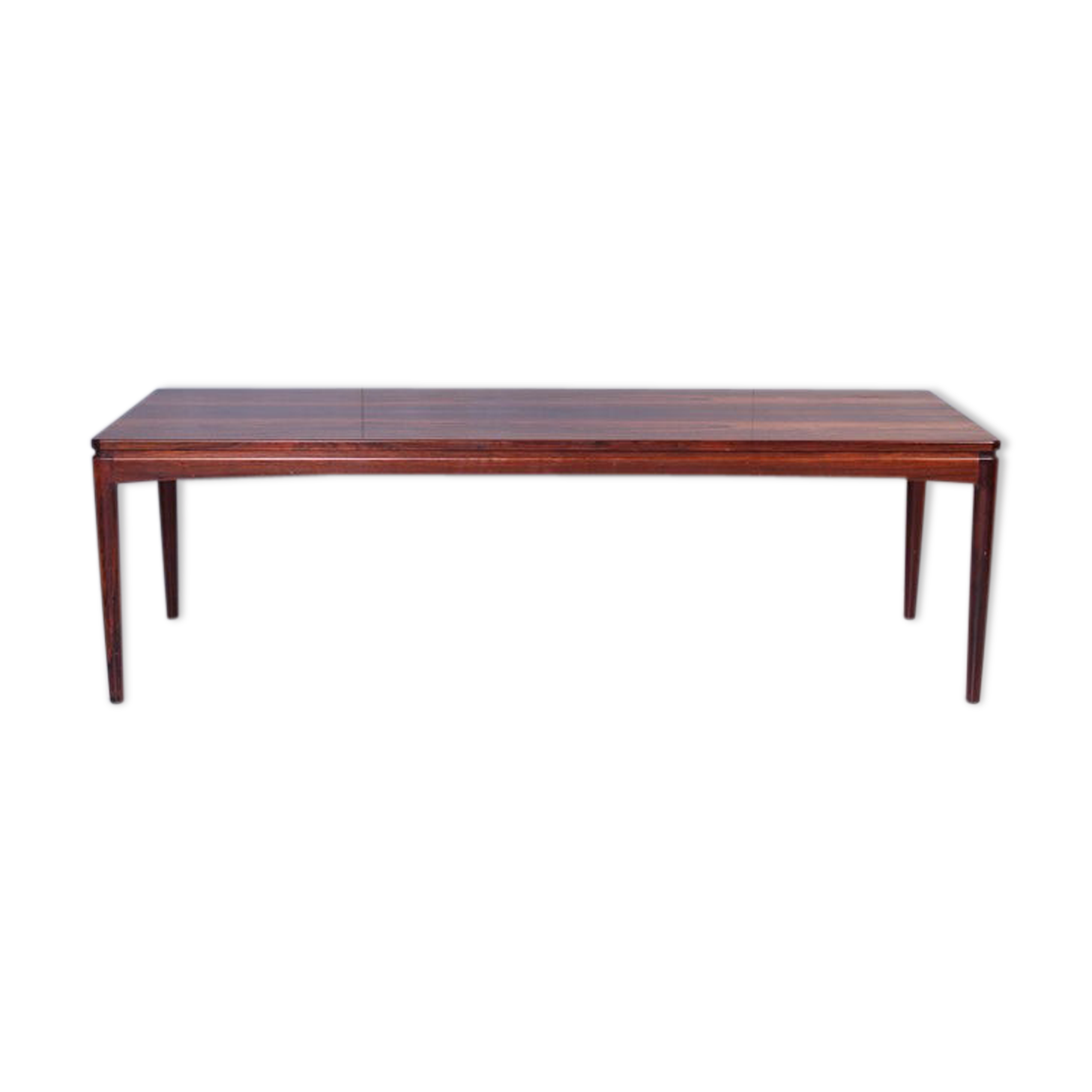 Mid-century Scandinavian coffee table in 1950s rosewood