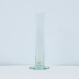 Vintage round glass vase