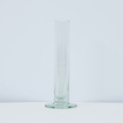 Vintage round glass vase