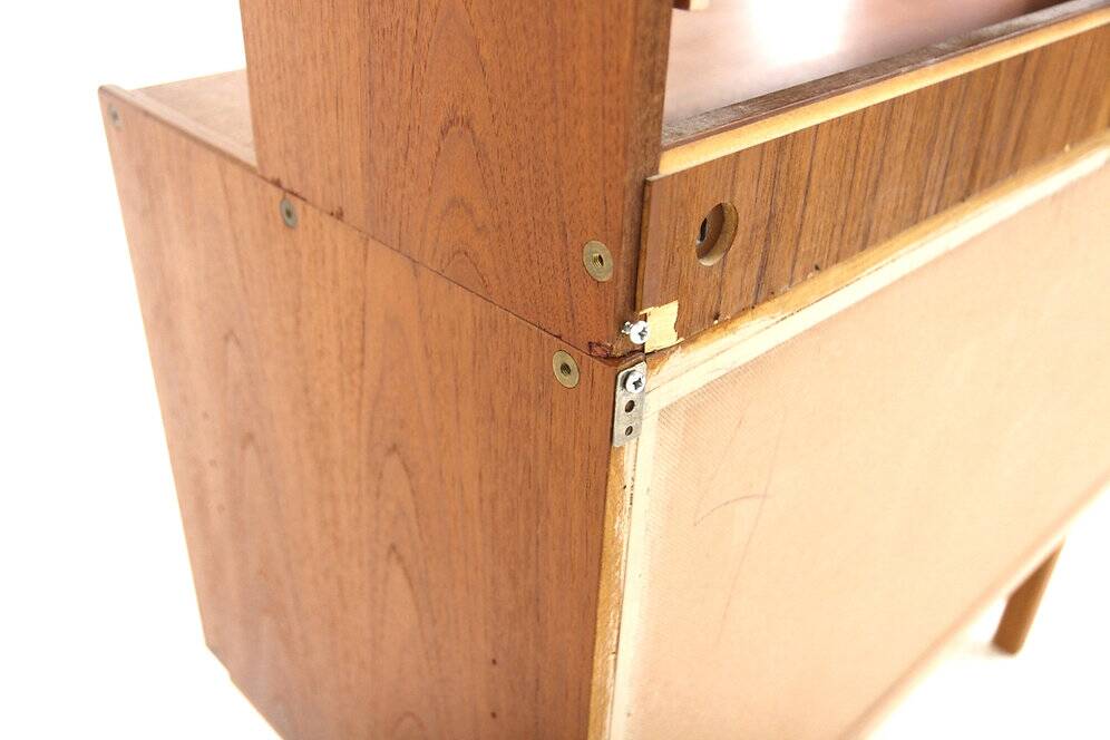 Scandinavian teak bookcase, Sweden, 1960