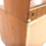 Scandinavian teak bookcase, Sweden, 1960