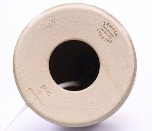 Søholm blue earthenware table lamp 3046