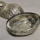 Set Salt + Pepper + Vintage mustard in the shape of birds / quails DLG Mauro Manetti